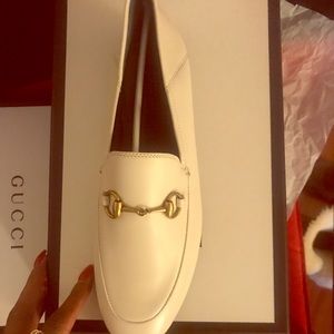 Brand new Never worn Gucci Mystic white Loafers.